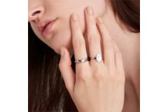  Rising Star - Rings - Silver / Rhodium plated - Zirconia
